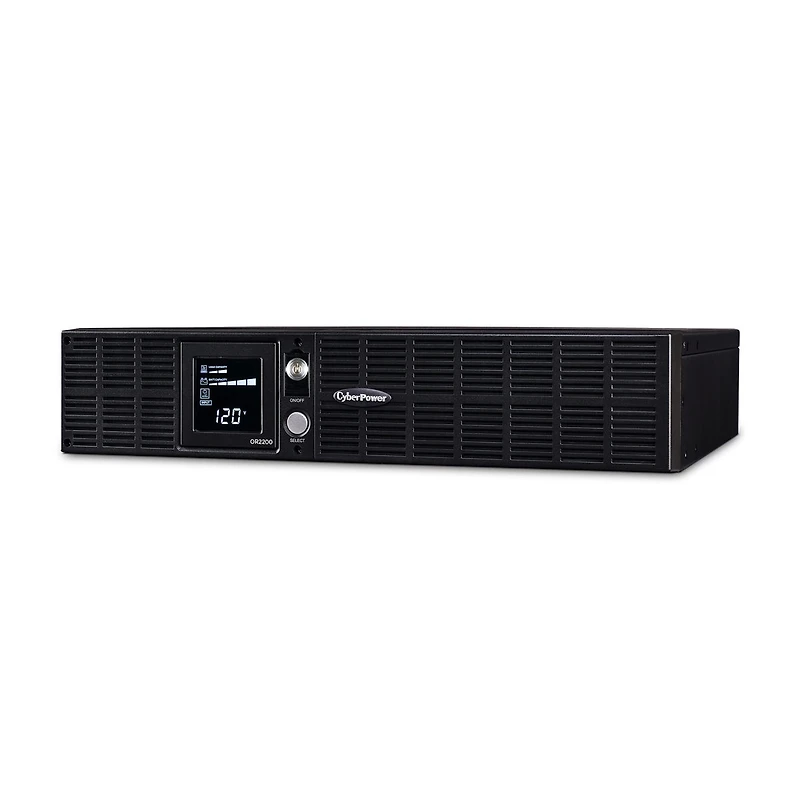 CyberPower OR2200LCDRT2U 2200VA/1320W Smart App LCD Rack/Tower Ups, 8x Nema 5-20R
