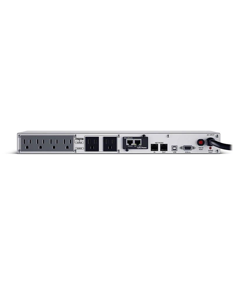 CyberPower Smart App Lcd OR500LCDRM1U 500VA / 300W 1U Rack Simulated Sine Wave Ups