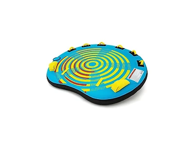 Akiudex 2-Person Towable Tube with Dual Use and U-Shaped Design