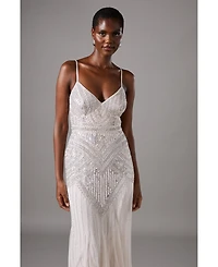Coast Women's Deco Embellished Cami Maxi Dress