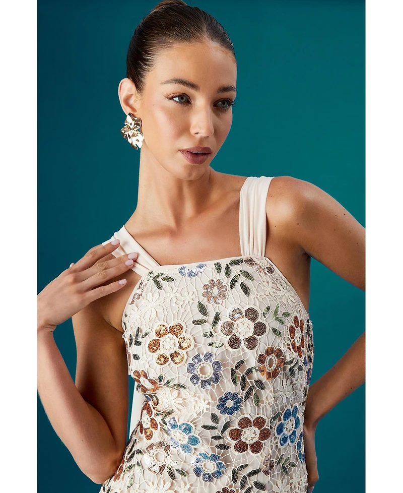 Coast Women's Muse Embellished Midi Dress