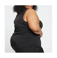 Universal Standard Womens Plus Cooling Stretch Cupro Tank