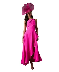 Coast Women's Strappy Crepe Corsage Midi Dress