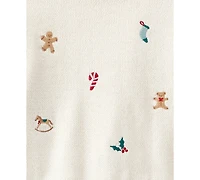 Carter's Baby Boys Printed Sweater and Pants, 2-Piece Set