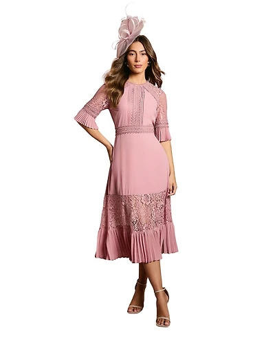 Coast Women's Lace Insert Midi Dress