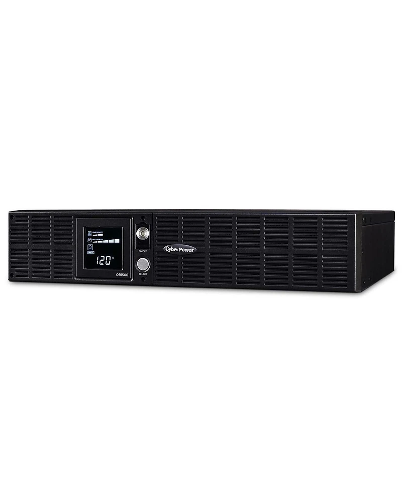 CyberPower OR1500LCDRT2U 2U Rack/Tower 8 Outlets 1500VA 900W Avr Smart App Intelligent LCD Equipped Ups