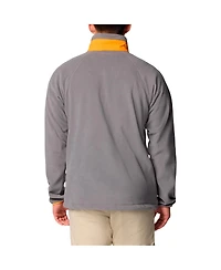 Columbia Men's Gray Tennessee Volunteers Big Tall Flanker Iv Fleece Raglan Full-Zip Jacket