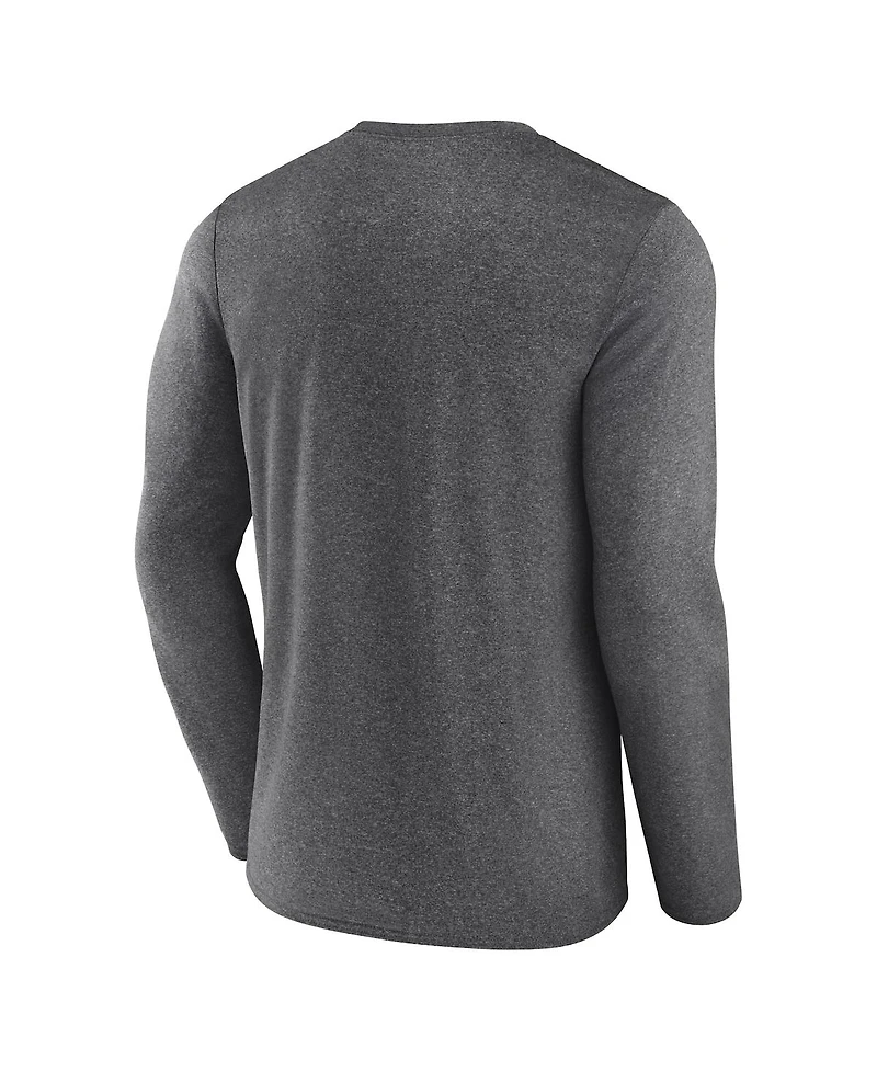 Fanatics Men's Charcoal Texas A&M Aggies Defender Long Sleeve T-Shirt