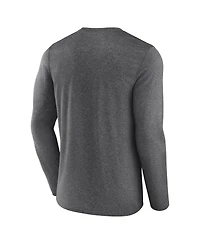 Fanatics Men's Charcoal Texas A&M Aggies Defender Long Sleeve T-Shirt