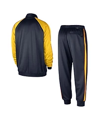 Nike Men's 2-Piece Navy Golden State Warriors 2024/25 City Edition Lightweight Full-Zip Jacket and Pants Set