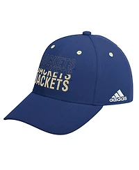 Adidas Men's Navy Georgia Tech Yellow Jackets Seasonal Half Font Adjustable Hat