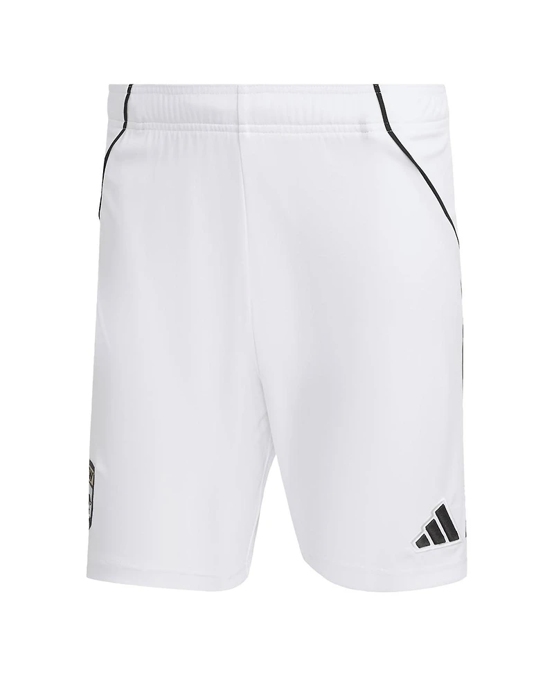 Adidas Men's White Columbus Crew 2025 Archive Collection Authentic Shorts