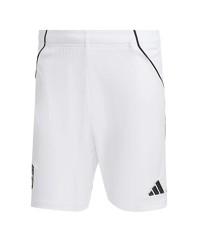 Adidas Men's White Columbus Crew 2025 Archive Collection Authentic Shorts