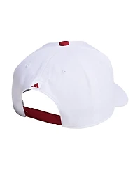 Adidas Men's and Women's White Indiana Hoosiers Locker Room A-Frame Adjustable Hat