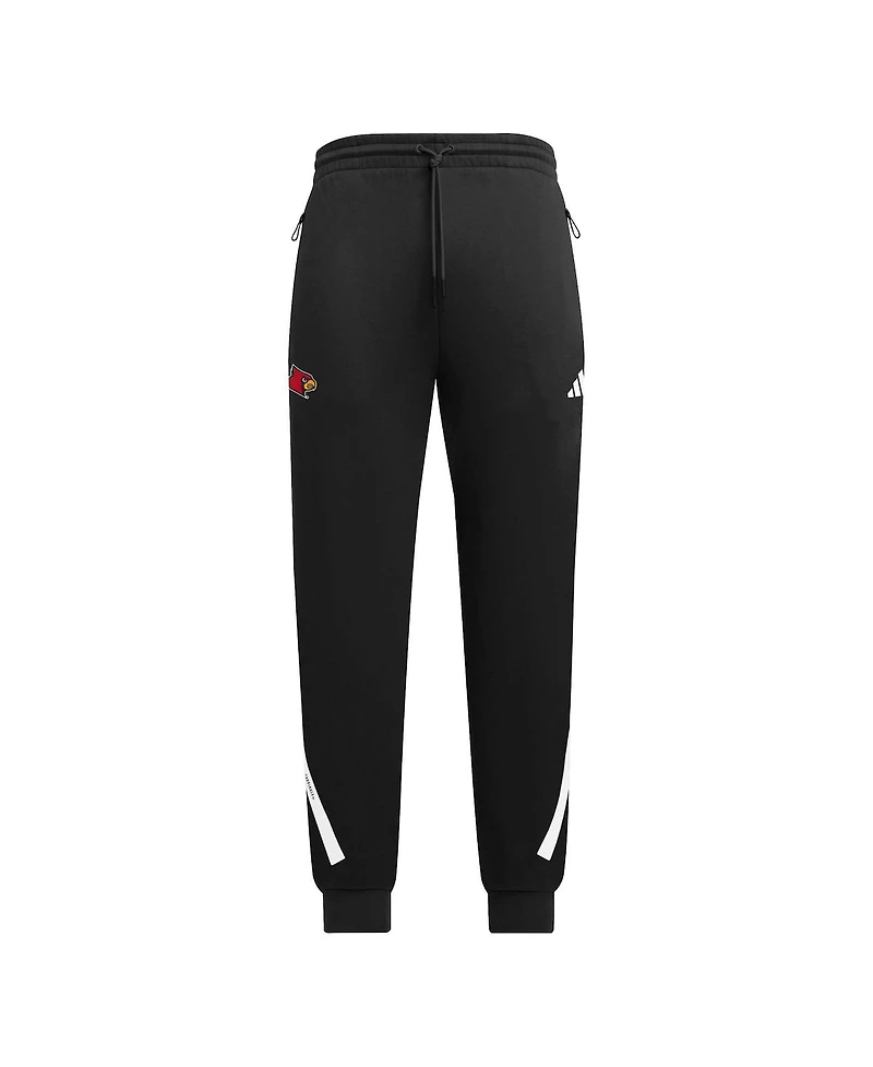 Adidas Black Louisville Cardinals Z.n.e. Pants
