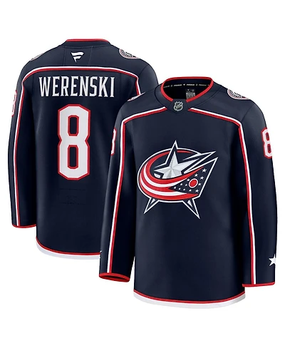 Fanatics Men's Zach Werenski Navy Columbus Blue Jackets Home Premium Jersey