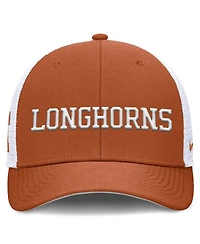Nike Men's Texas Orange Texas Longhorns 2025 Dugout Coaches Rise Performance Trucker Adjustable Hat