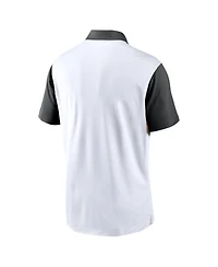 Nike Men's White/Black Tennessee Volunteers Athletic Prep Alt Logo Vapor Performance Polo Shirt