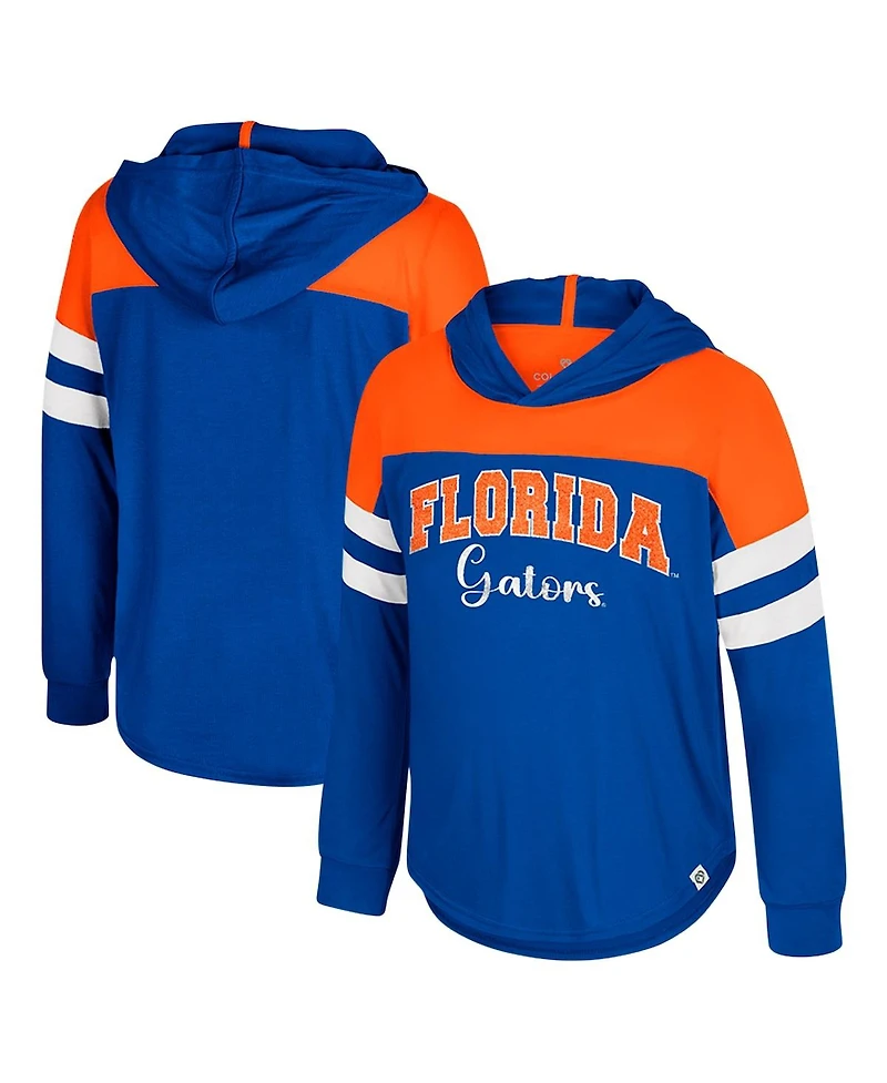 Colosseum Toddler Royal Florida Gators Reflection Hoodie Long Sleeve T-Shirt