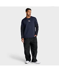 Nike Men's Navy Denver Broncos Sideline Scripted to Win Performance Long Sleeve T-Shirt