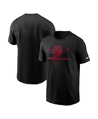 Nike Men's Black Atlanta Falcons Primetime Local Essential T-Shirt