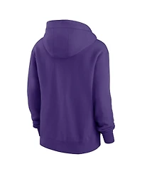 Nike Women's Purple Minnesota Vikings Phoenix Rewind Full-Zip Hoodie