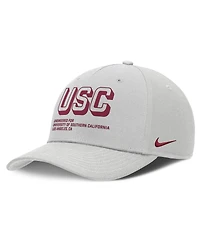Nike Men's Gray Usc Trojans 2025 Sideline Dust Pinched Rise Adjustable Hat