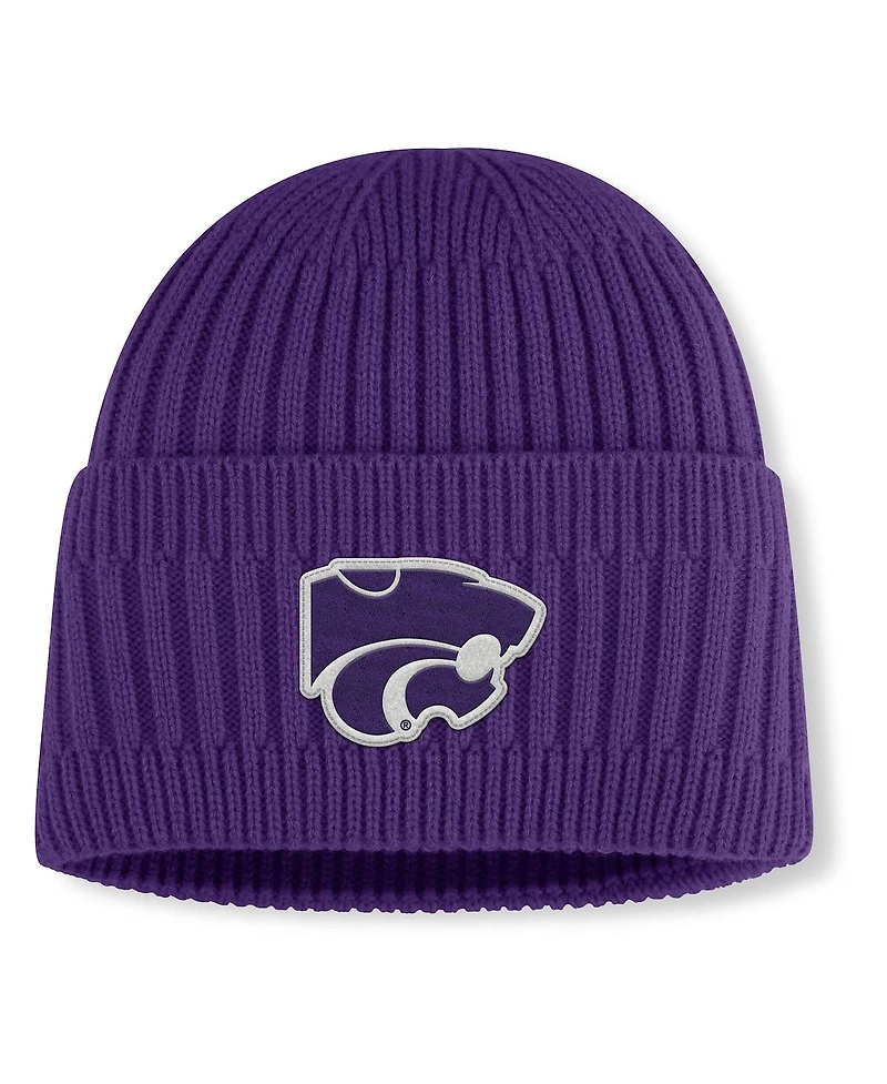 Fanatics Men's Purple Kansas State Wildcats Revery Cuffed Knit Hat