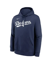 Nike Men's Freddie Freeman Navy Los Angeles Dodgers Player Name Number Club Pullover Hoodie