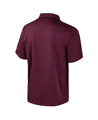 Colosseum Men's Maroon Arizona State Sun Devils Strike Bowling Button-Up Shirt