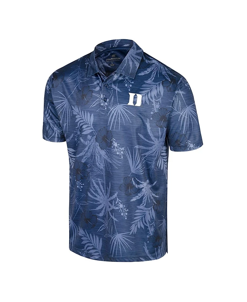 Colosseum Men's Royal Duke Blue Devils Palms Team Polo Shirt