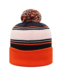 Top of the World Men's Orange Auburn Tigers Ambient Cuffed with Pom Knit Hat
