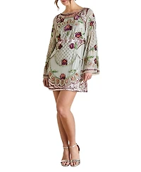 Coast Women's Heavily Embellished Sequin Mini Dress