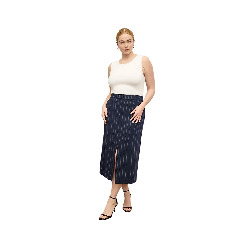 M.m.LaFleur Women's Paige Tank - Ribbed Pima Cotton