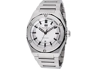 Technomarine Men's Tm-416060 Coral Quartz Silver Dial Watch