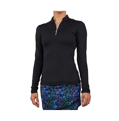 Sofibella Women's 1/4 Zip Golf Shirt