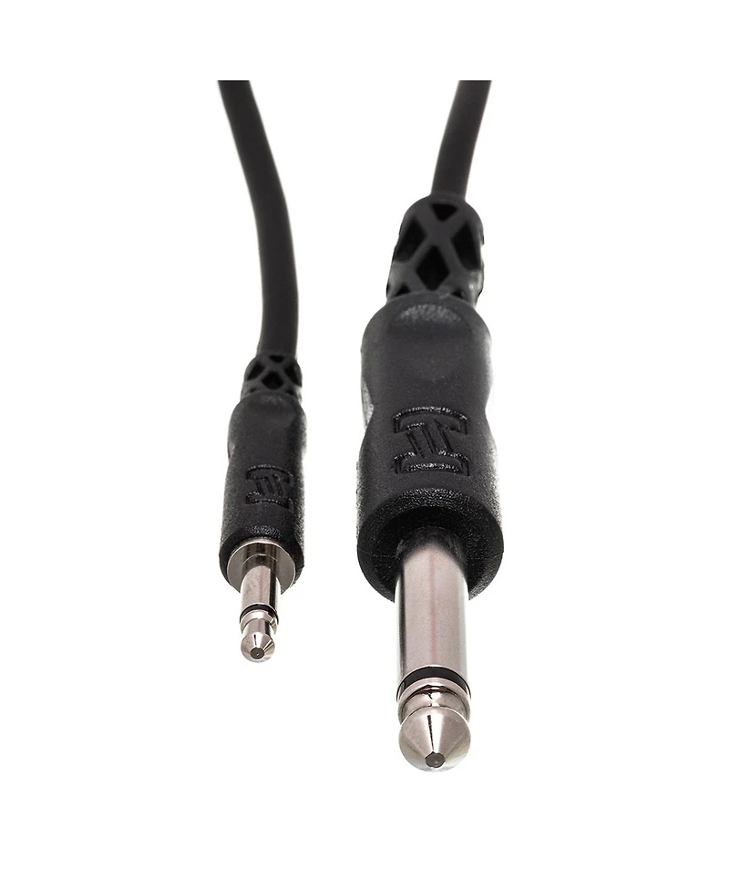 Hosa Technology 3.5mm Ts to 1/4" Ts Mono Interconnect Cable, 3'