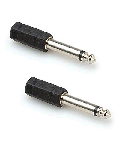Hosa Technology 2x Gpp-290 Analog Audio Adaptor 1/4" Trs to 1/4" Ts