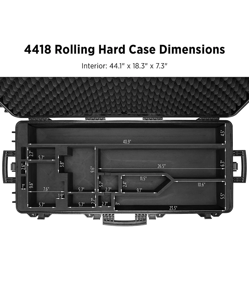 Westcott Rolling Hard Case for FJ400 Strobes