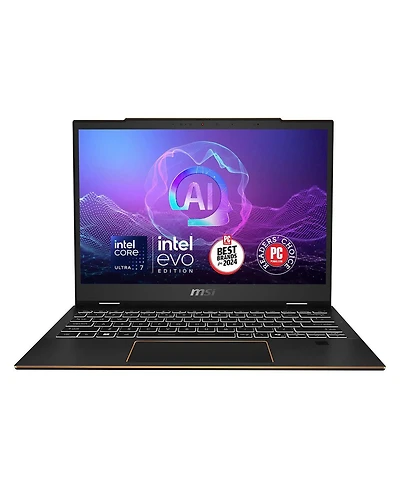 Msi Summit 13 Ai+ Evo A2VMTG-012US 13.3" Wuxga Touchscreen Copilot+ Pc Laptop, Intel Core Ultra 7-258V 2.2GHz, 32GB Ram, 1TB Ssd, Windows 11 Pro, Ink