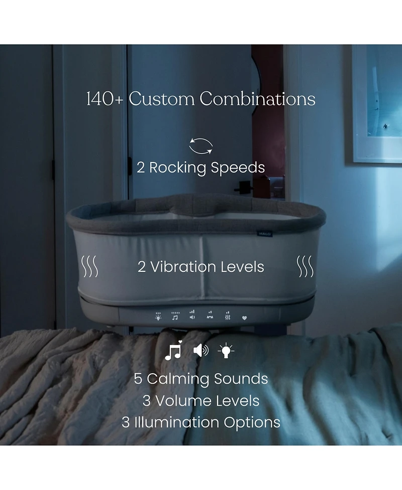 Halo Dream, Inc. Baby Halo BassiNest Connected Swivel Sleeper 3.0