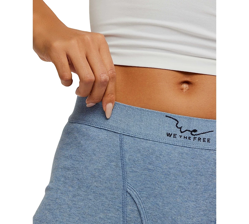 Free People Women's We The Free High Rise Boxer Briefs