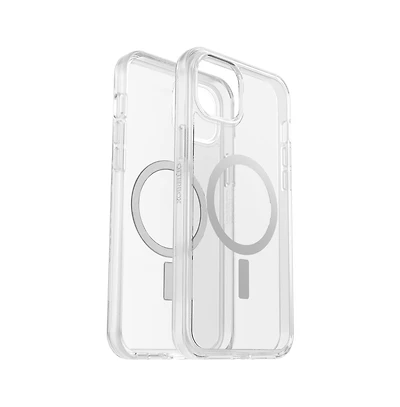 OtterBox Symmetry Plus Clear MagSafe Case for Apple iPhone 15 / 14 Plus-Clear