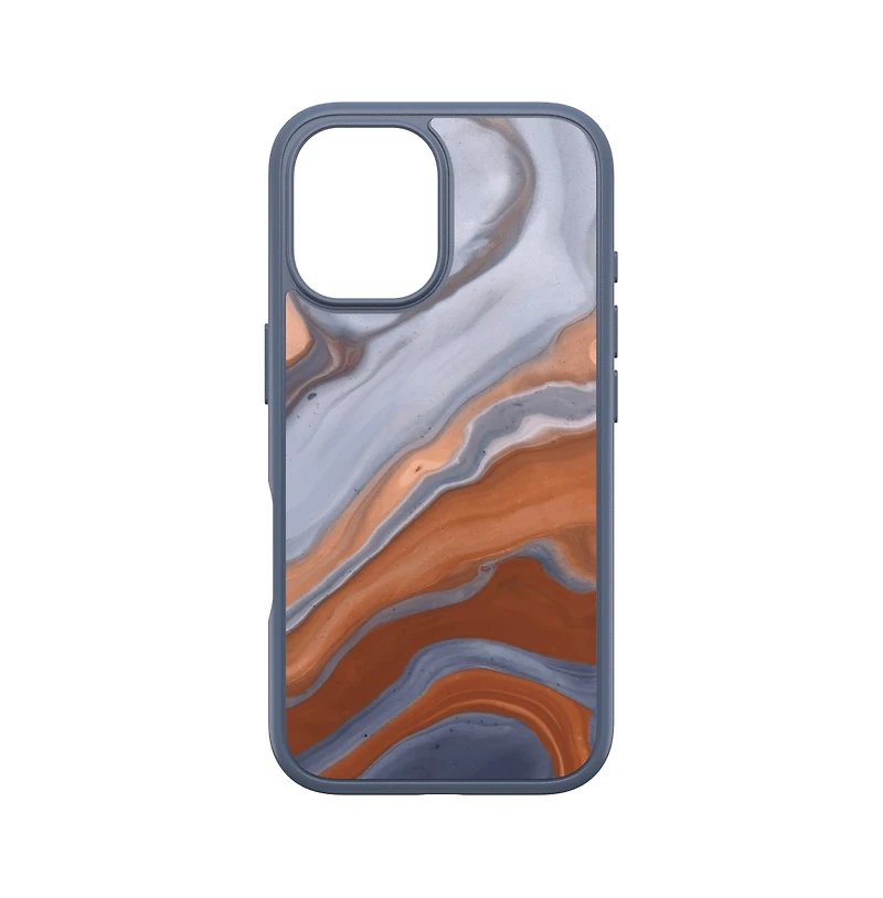 OtterBox Symmetry Graphics MagSafe Case for Apple iPhone 16-Blue