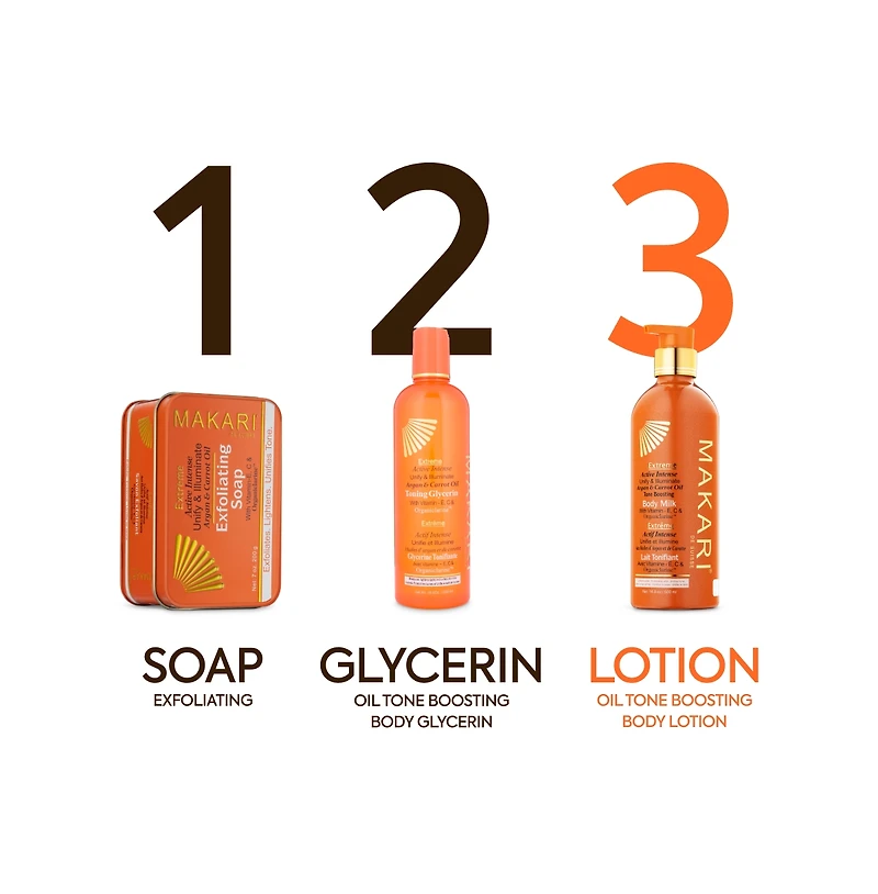 Extreme Argan & Carrot Oil Tone Boosting Body Lotion - 16.8oz