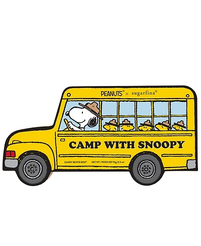 Sugarfina Camp with Snoopy Bento Box Peanuts, 2 Pack