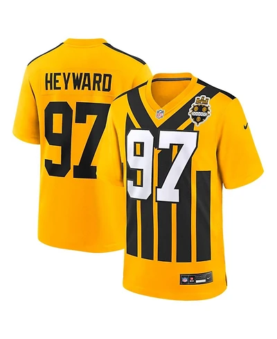 Nike Men's Cameron Heyward Gold Pittsburgh Steelers Alternate 1933 Throwback Game Jersey