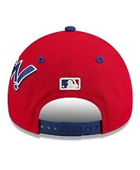 New Era Big Boys and Girls Red/Royal Philadelphia Phillies 2025 Mlb Diamond Hero Edition A-Frame 9FORTY Adjustable Hat
