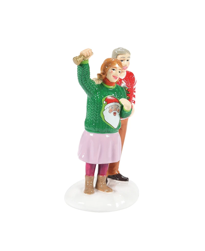 Department 56 Village Ugliest Sweater Champion Accessory