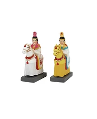 Department 56 Village Imperial Parade of Horses Accessories, Set of 2
